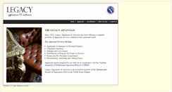 Desktop Screenshot of legacyappraisersandadvisors.com